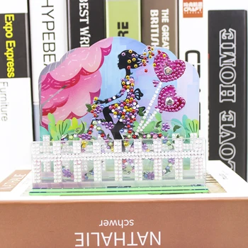 

Cycling Girl Diamond Painting 3D Full Drill Special Shaped DIY Craft Cross Embroidery Eco-friendly Cross Stitch Ornament