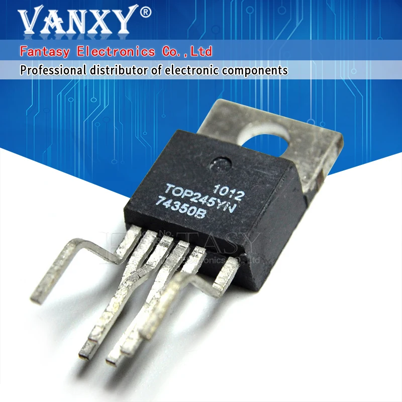 Tn 2510 5 Integrati TOP245YN In Formato TO-220 - Circuiti Di Potenza Per Alimentatori Switching