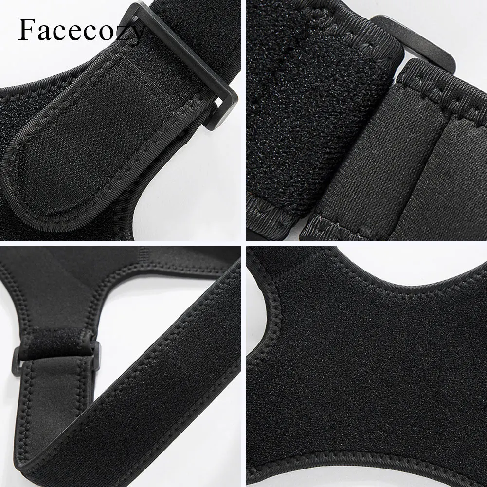 Facecozy Корректор Осанки Плечо поддержка спины позвоночник бандаж Регулируемая осанка ключица позвоночника верхняя поясничная коррекция пояса