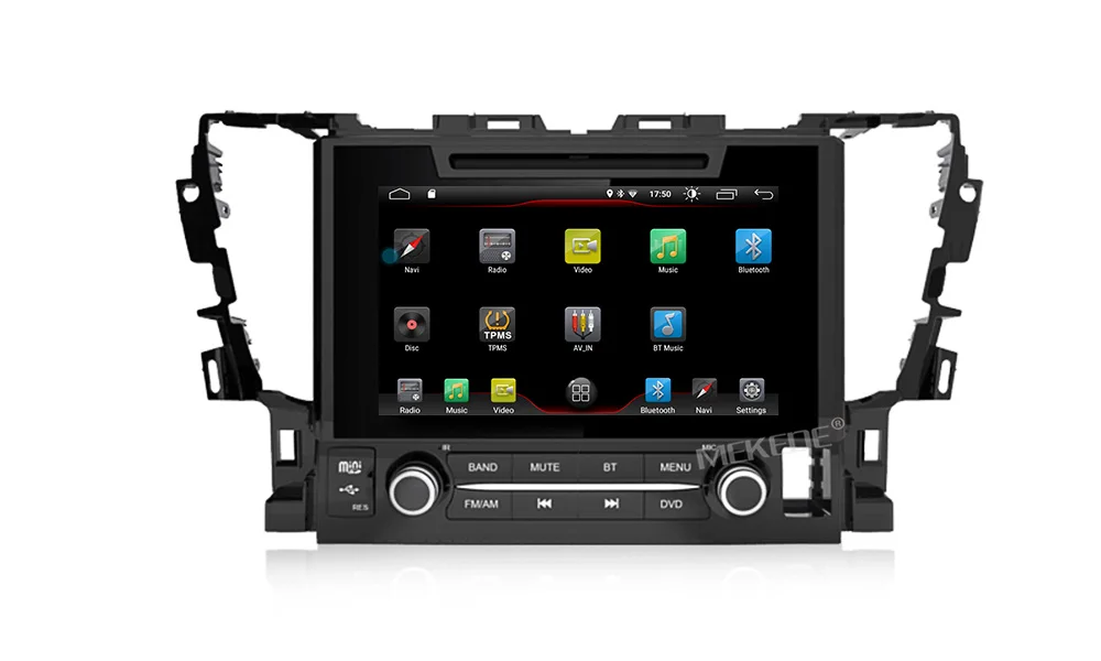 MEKEDE Android 9,0 автомобильный DVD gps навигатор мультимедийный плеер для Toyota Alphard Радио Стерео головное устройство wifi BT
