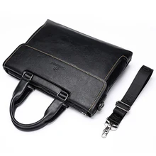 Деловой мужской портфель, роскошная кожаная сумка для ноутбука, мужская сумка через плечо, мужская кожаная сумка, ретро деловая сумка для компьютера