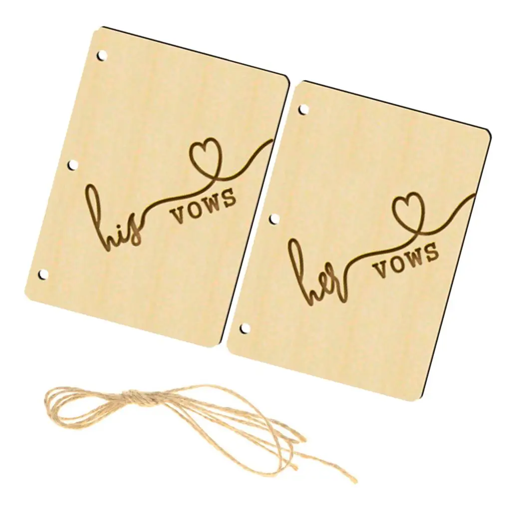 Natural Wooden Tags Cutout Wooden Pieces Hanging Labels Embellishments Crafts Wooden Decorative for Wedding Crafts Making DIY