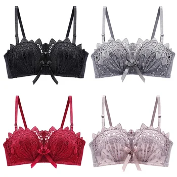 

Push Up Bra Set Sexy Lingerie Underwear Women Bralette Bra Female Underwear Embroidery Wire Free Bra