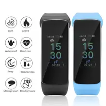 0,96 дюймов умный браслет 4 цвета экран браслет монитор сердечного ритма IP67 водонепроницаемый наручные часы для плавания телефонный Шагомер Bluetooth