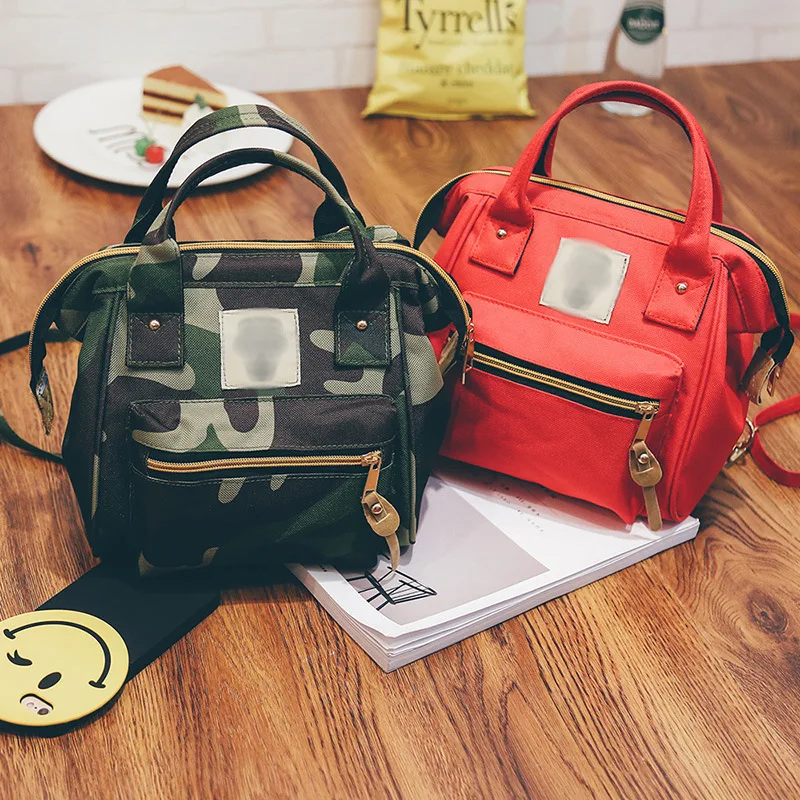 

2019 New Style Korean-style Fashion Anti-theft Folder Mouth Backpack Multi-functional Hand Bag Backpack WOMEN'S Bag