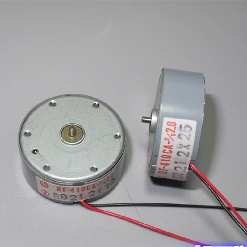 MABUCHI RF 410CA DC 1 5 В 2 в 3 5900 об/мин 10 мм ультратонкий маленький микро круглый бесшумный