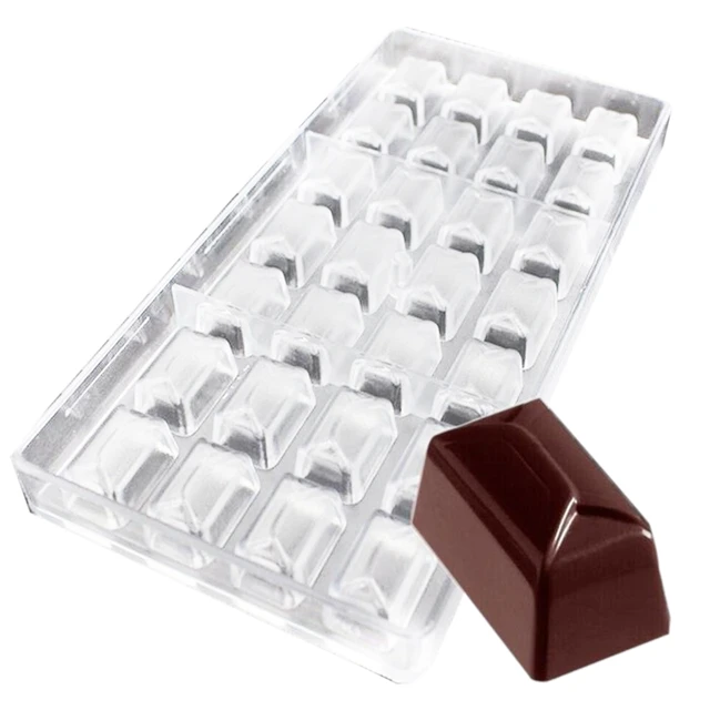 Diy Pastry Tools Polycarbonate Chocolate Molds And Chocolate Making  Supplies Candy Cake Baking Mould - AliExpress