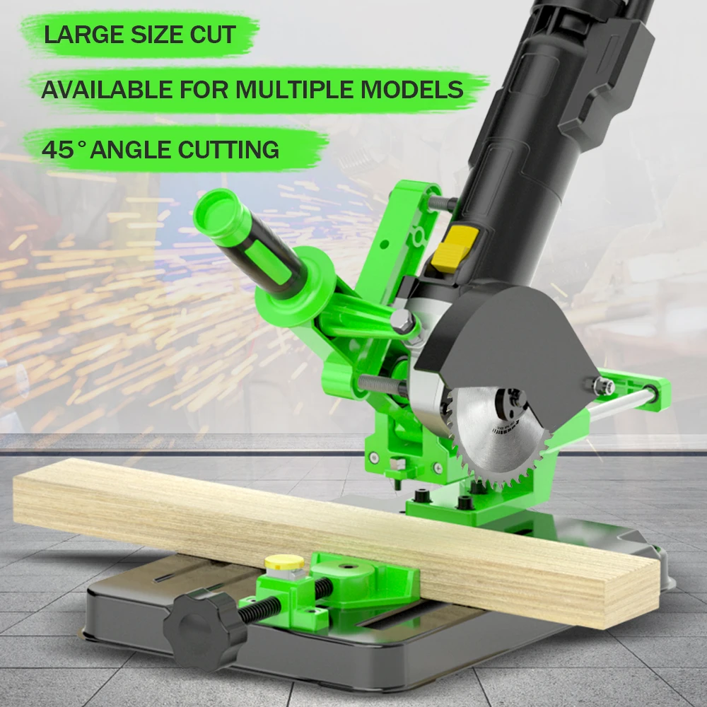 

Professional Angle Grinder Fixed Universal Bracket Desktop Pull Rod Angle Grinding Machine Stand for 100 or 125 Angle Grinder