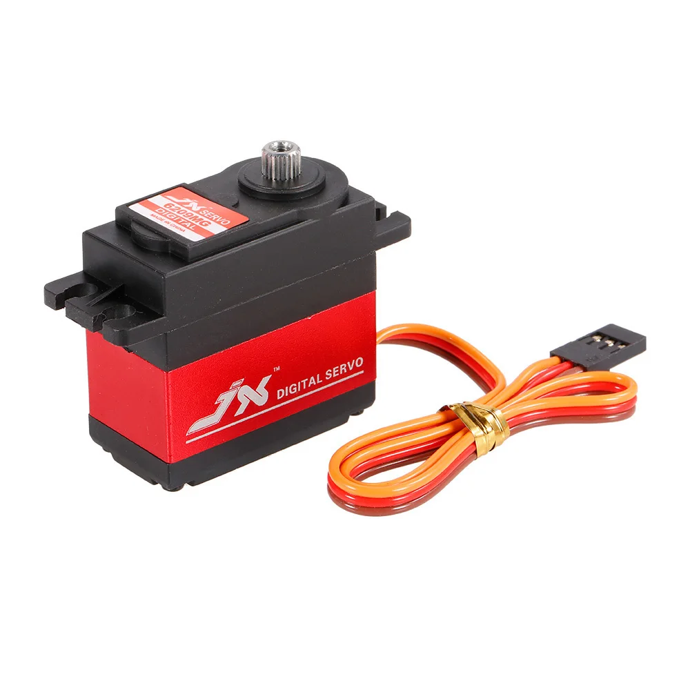 JX PDI-6209MG 4,8 V-6 V 0.13sec/60 9,35 кг Цифровой Металлический сервопривод алюминии чехол для 1/10 RC автомобиль Kst Servo автомобиля части двигателя