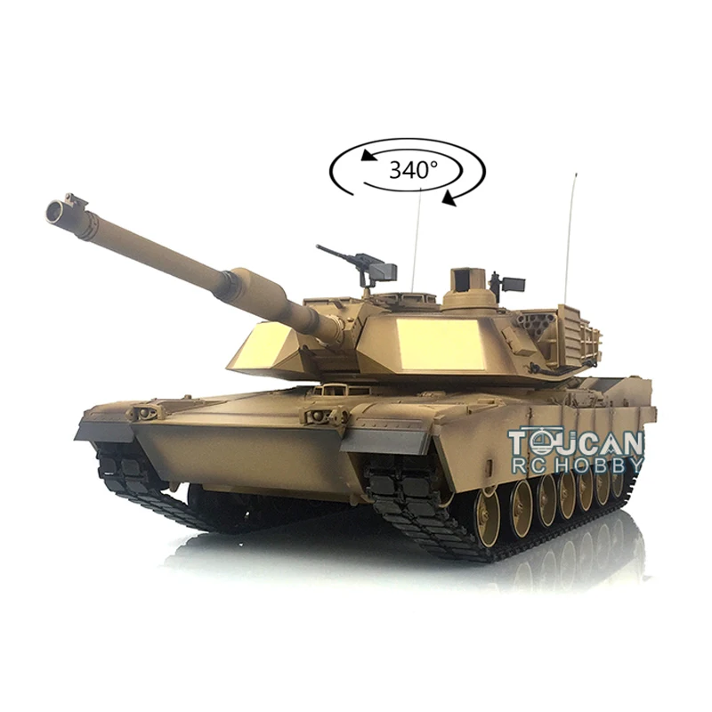2 4 Ghz Heng Long 1/16 Scale 6 0 Plastic Ver M1A2 Abrams RC Tank 3918 модель TH12932-SMT4 | Игрушки и хобби