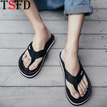 

Light Thick Bottom Flip Flop Men Indoor Non-slip Shower Slippers Simple Leisure Men's Flip-flops High Fashion Hot Man Shoes Y25