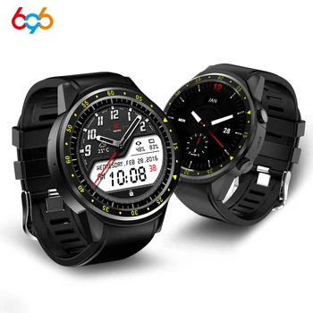 

696 F1 sports smart watch 2G GSM SIM watch sports heart rate health monitoring air pressure relative height compass for apple ip