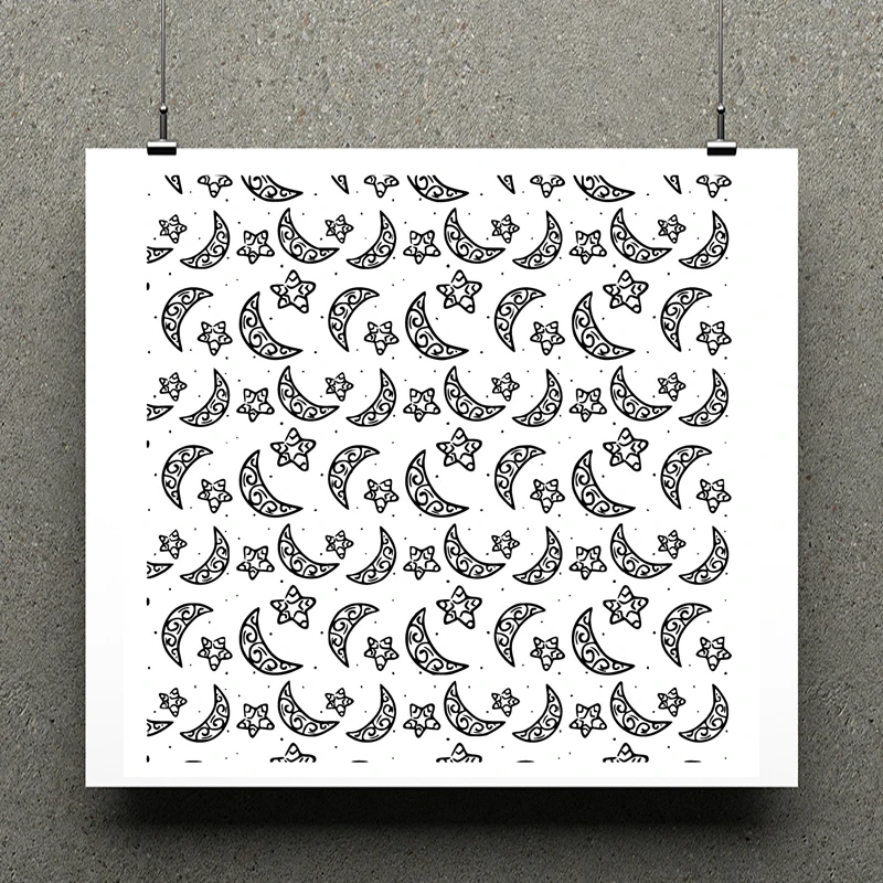 

ZhuoAng Countless patterns For DIY Scrapbooking/Card Making Decorative Silicon Stamp Crafts