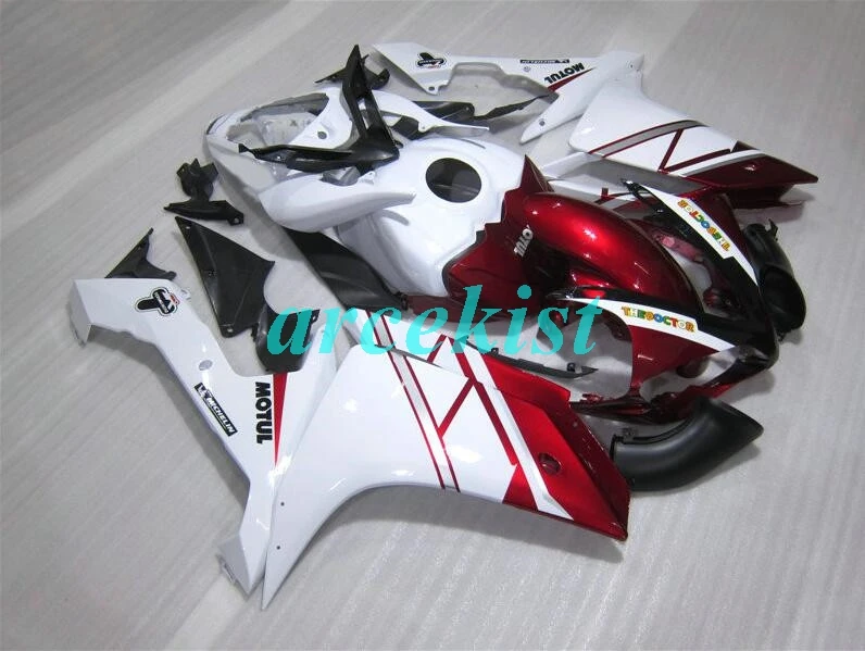 4 подарки ABS прессформы Мотоцикл Обтекатели подходит для Yamaha YZF-1000-R1 2007 2008 07 08 обтекатель кузова набор на заказ Красный Белый Хороший