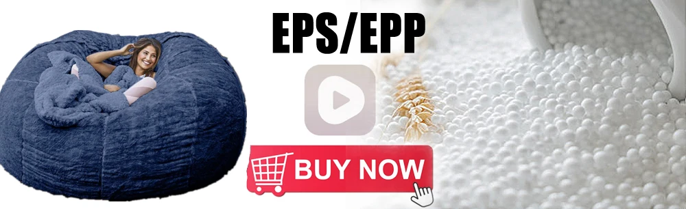 Dropshipping Giant Fur Bean Bag Cover Big Round Soft Fluffy Faux Fur BeanBag Lazy Sofa Bed Cover Living Room Furniture