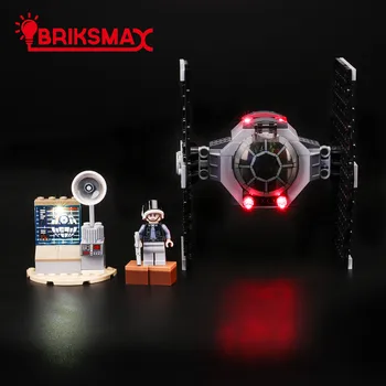 

BriksMax Light Kit For Star War TIE Fighter Attack Building Blocks Compatible With 75237 (NOT Include The Model)