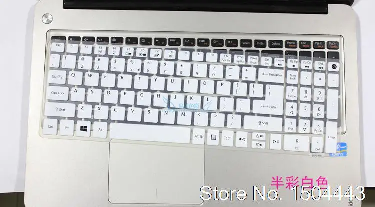 Силиконовый чехол для клавиатуры Acer Aspire E15 E 15 E5-576 E5576 V3 V15 E5-553G/15 6G/Aspire 3 5 7 Series 575
