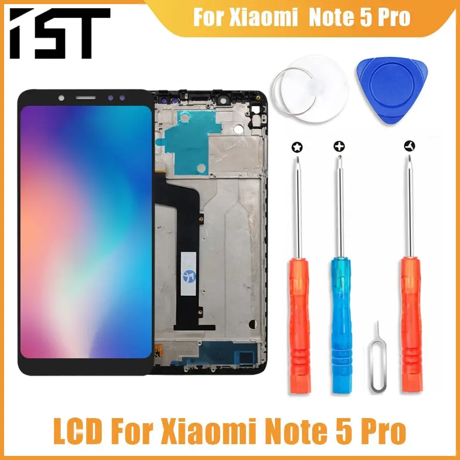 

2019 IST AAAA Original LCD For Xiaomi Note 5 Pro Display Touch Screen Digitizer Replacement For Xiaomi Note 5 Pro LCD Screen