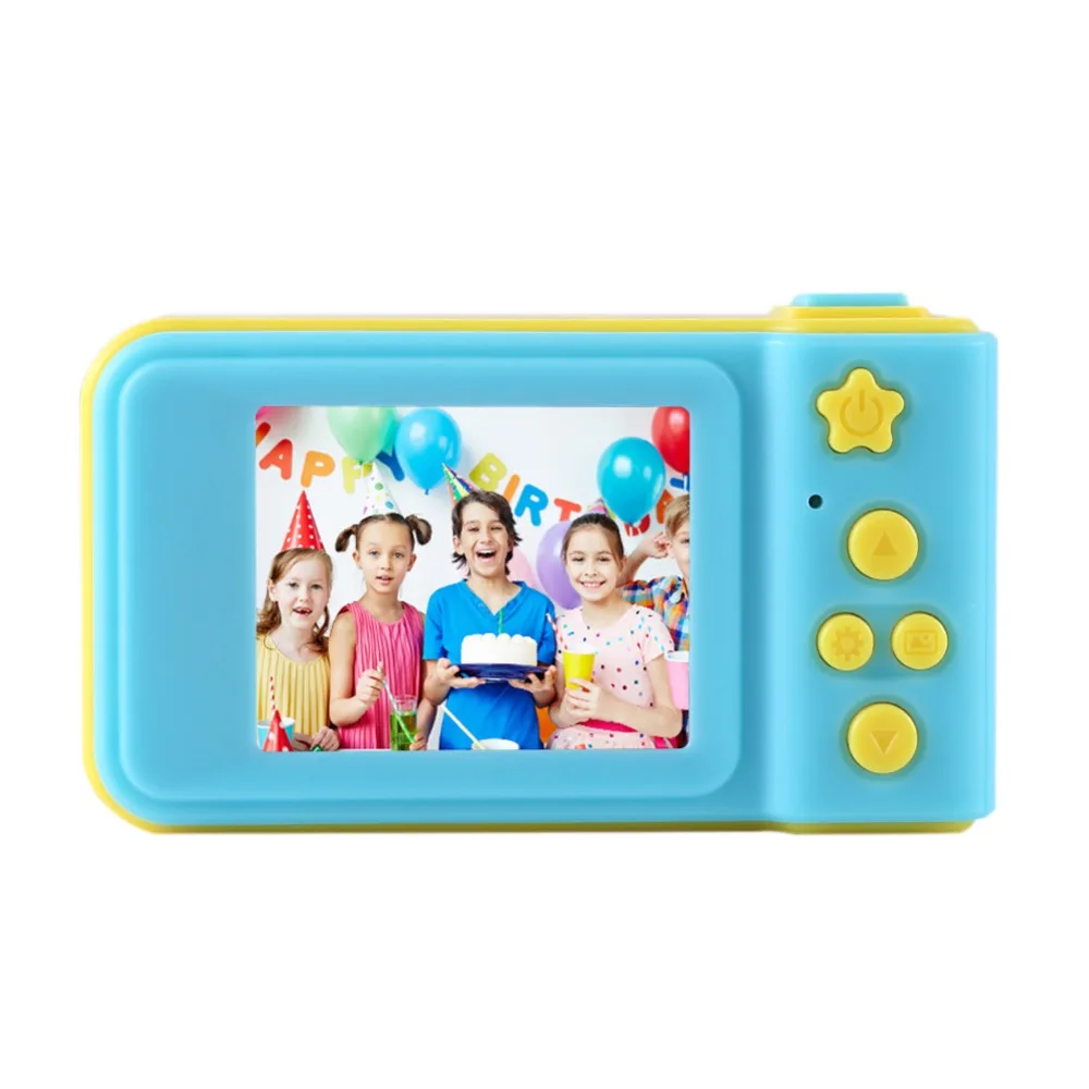 Alloyseed Мини цифровой Камера милый мультфильм Cam 1080 P 2,0 дюймов ЖК дисплей экран детский фотоаппарат Best подарок на день рождения игрушечные
