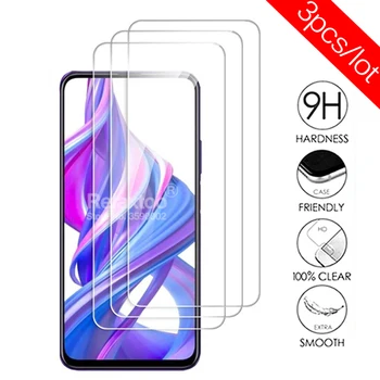 

3pcs Protective glass For huawei honor 9x screen protector on honor 9 x STK-LX1 honor9x premium Armor safety tempered glass Film