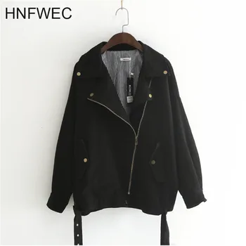 

2019 Autumn New Pattern Locomotive Style Fashion Full Sleeve Diagonal Zipper Solid Color Lapel Collar Jacket Coat L052