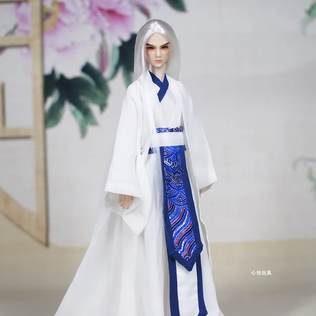 Handmade 1/6 Bjd Doll Clothes Chinese Costume Mens Clothing For 12