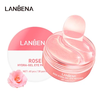 

rose hydra gel eye mask lady collagen eye patches remove puffy eyes original nourish repair micro molecule brighten skin