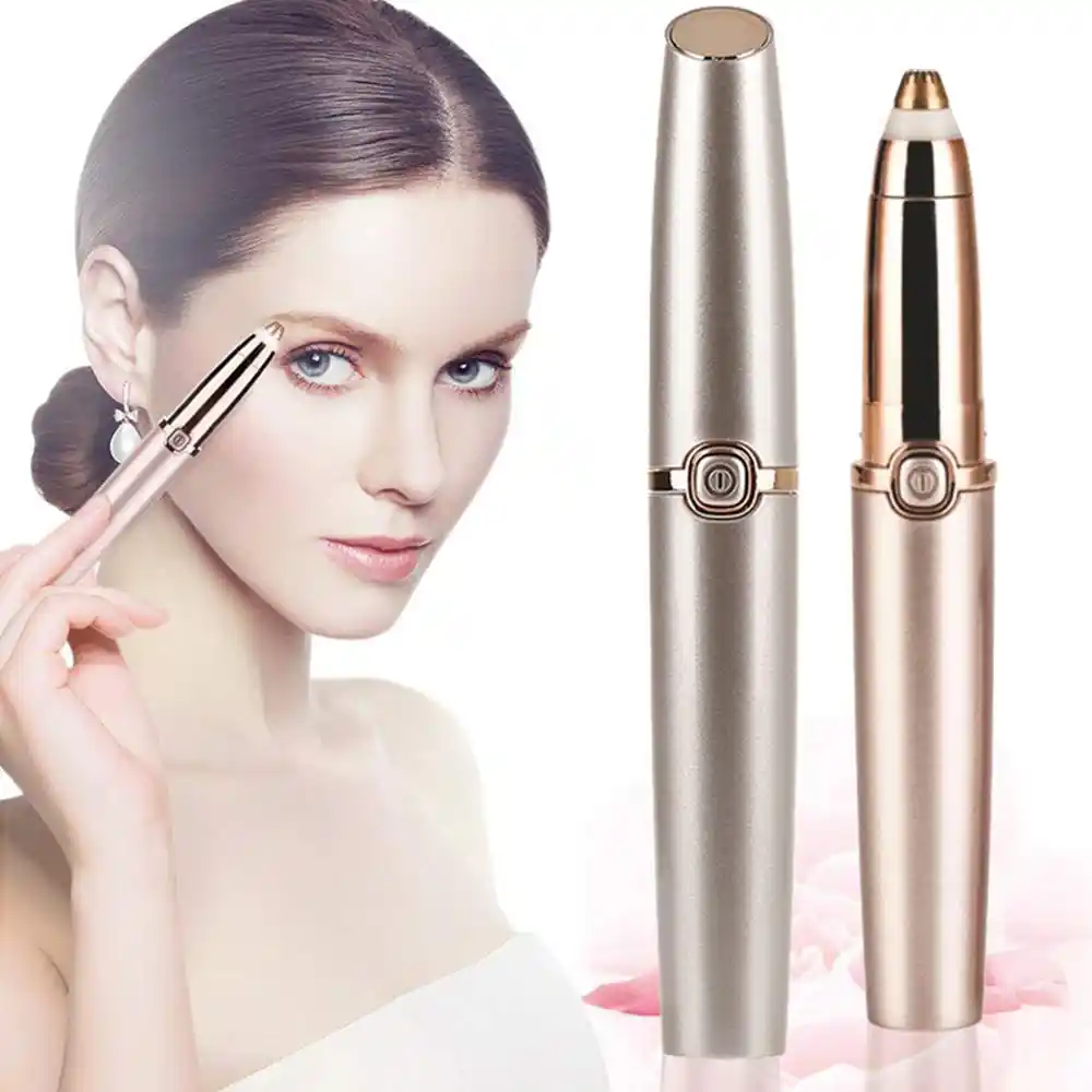eyebrow trimmer with charger