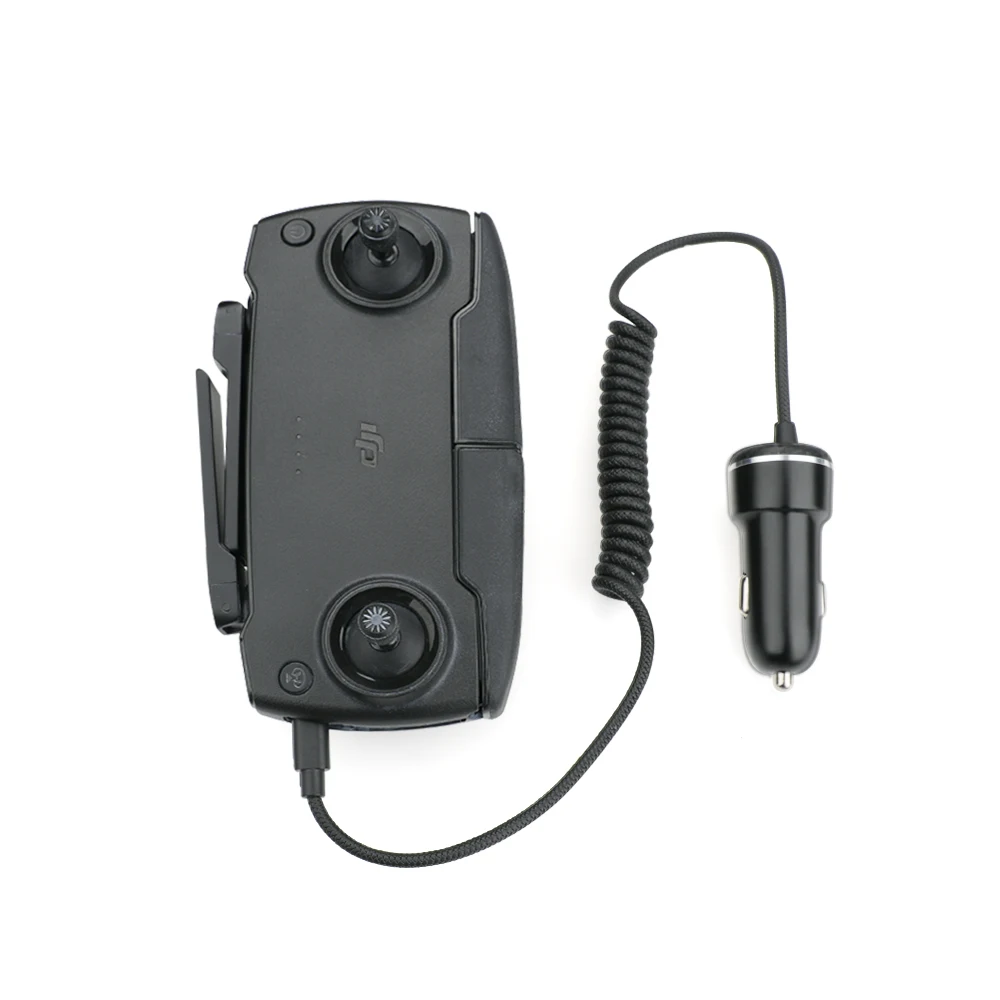 Buy Car Charger For DJI Mavic Mini Drone Battery Remote Controller with USB Fast Charging Travel Transport Outdoor Charger