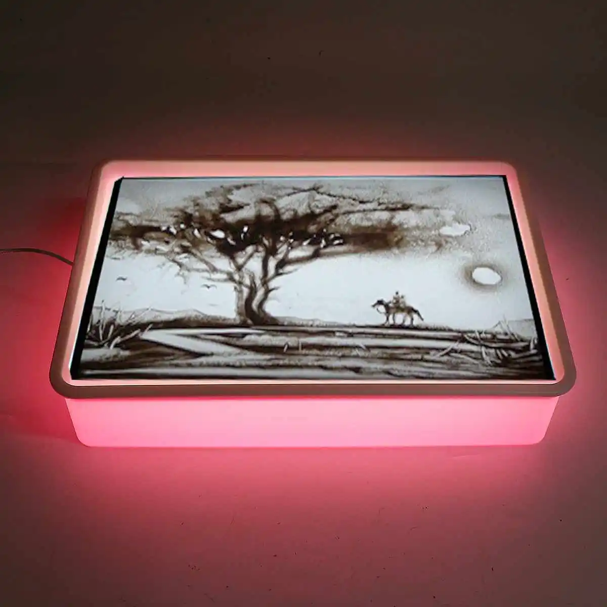  Educational Toys Sand Table Training Special Parent-Child Kindergarten Lighting Sand Painting Child - 4000306833789