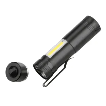 

ICOCO 1PC Super Mini Aluminum Flashlight Ultra Bright 4 Mode LED Flashlight With Clip Waterproof Torch Lights For Outdoor Sale