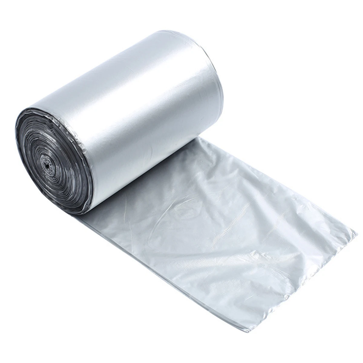 

3 Roll 45cmX50cm Garbage Bags Durable Plastic HDPE Trash Bag Home Kitchen Bathroom Drain Dustbin Garbage Bag 110 Counts Per Roll
