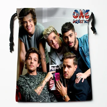 

New Arrival One Direction Modern Picture Drawstring Bags Custom Storage Printed Receive Bag Type Bags Storage Bags Size 18X22cm