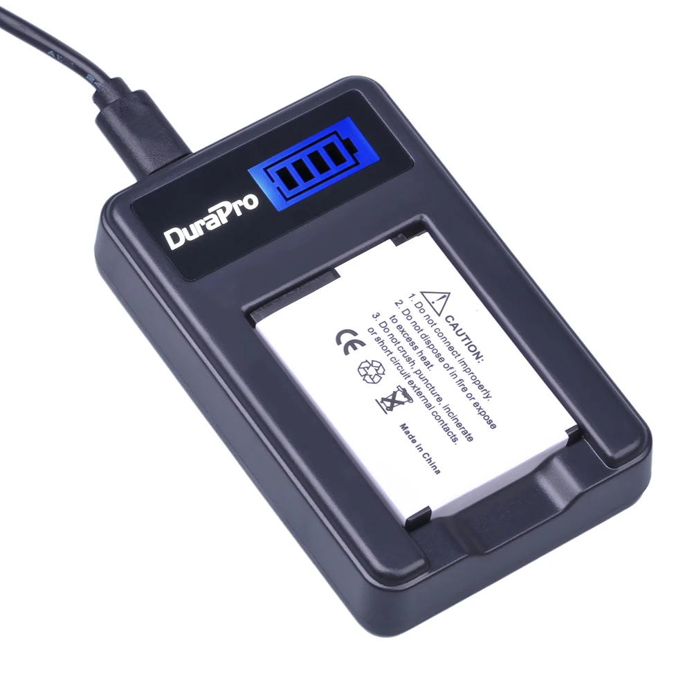 Batteria Per Fotocamera 1500Mah En-El12 En El12 + Caricabatterie Lcd Usb Per Nikon Coolpix Aw100 Aw120 S9900 S9500 S9200 S8200 S6300 P330