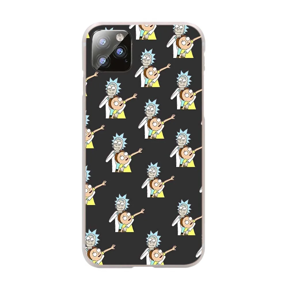 Жесткий чехол для телефона Rick And Morty для Apple iPhone 11 Pro, чехлы для iPhone 11 Pro Max