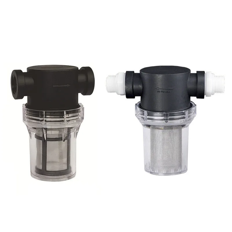 

Пластиковая оросительная система для сада, 1/2 дюйма, 3/4 дюйма, 1 дюйм, предварительно очищенный фильтр для аквакультуры, домашний фильтр для водопроводной трубы