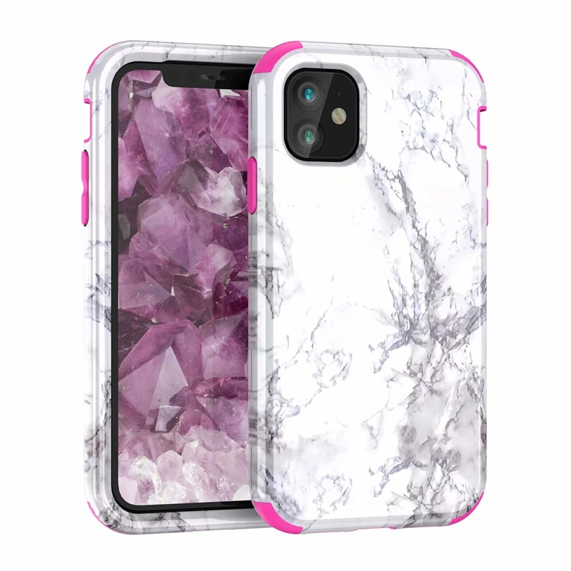 For iPhone 5 5s SE 6 6S 7 8 Plus X Xs Xr 11 Pro Max PC + Silicone Rhinestone Armor Case Anti Shock Impact Cover | Мобильные телефоны