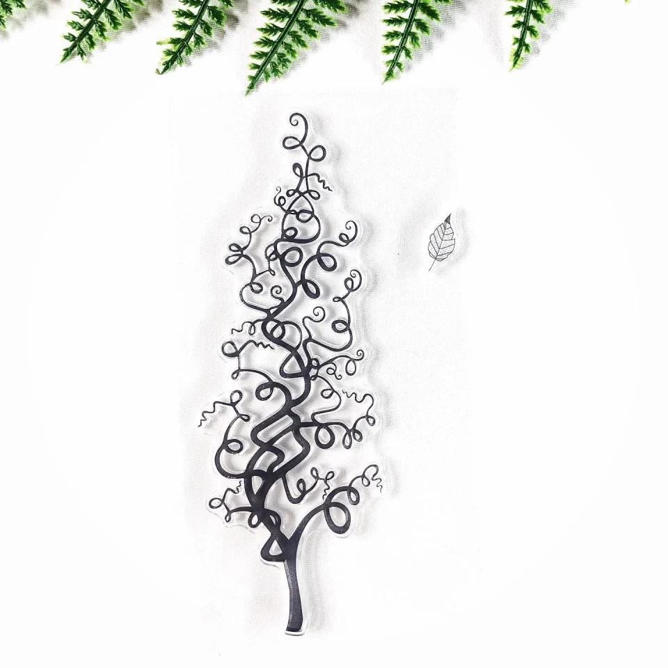 

Fairy Magical Tree's Roots Transparent Clear Stamp Seal for DIY Scrapbooking Photo Album Decorative