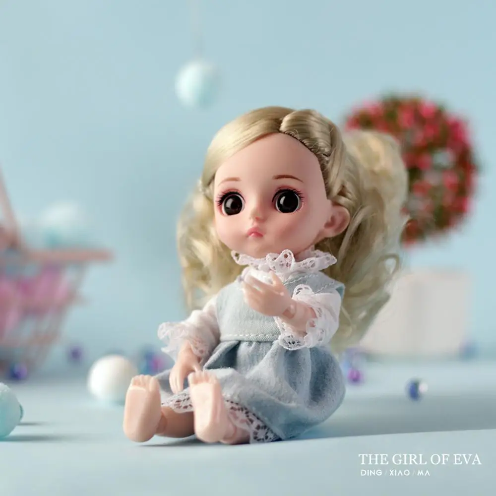 Модная Кукла умная девочка принцесса игрушка Мульти шарнир мини Моделирование 3D