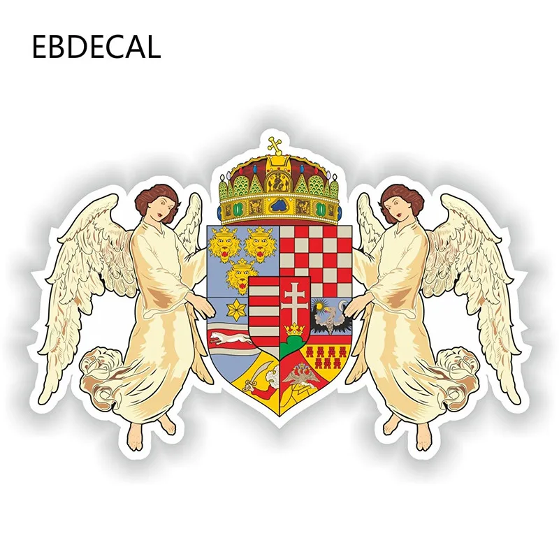 Ebdeckle венгерский Герб Наклейка для Авто/бампер/окно/наклейка на стену наклейки DIY