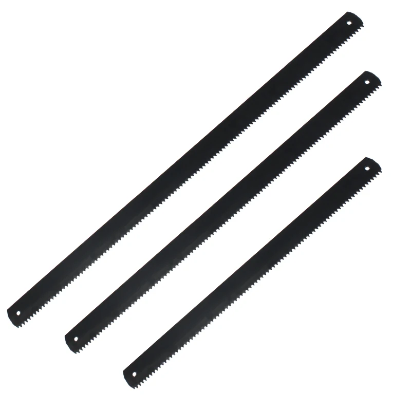 Сменное полотно 350 мм 450 мм 550 мм каркасная пила 65Mn сталь 7TPI лезвия ручной пилы