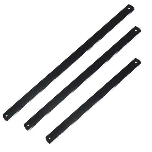 10 Lame Di Ricambio Per Seghetto - Acciaio M35, 24 Denti Per Pollice, Lunghezza 300 Mm