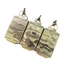 

TR Tactical Raider Laser Triple Cartridge Bag 556 / 762 Kit MOLLE Carries MC Raw Materials