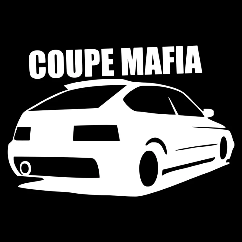 Фото CK2760#*см наклейки на авто ВАЗ 2112 Coupe mafia водонепроницаемые наклейки на машину наклейка для авто автонаклейка стикер этикеты винила наклейки стайлинга автомобилей №3