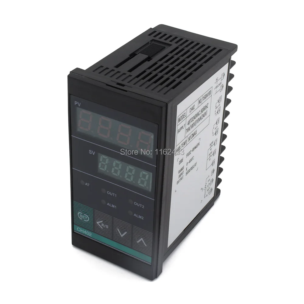 CH402 короткое реле чехол + SSR выход цифровой PID регулятор температуры|controller