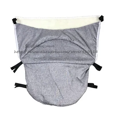 gray with fleeces Муфта для детской коляски; флисовая зимняя муфта для ног; ветрозащитная муфта для ног Vovo Yuyu; чехол для ног Yoya yoyo Babyzen; аксессуары для детской коляски - Цвет: gray with fleeces
