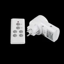 Wireless Remote Control Home House Power Outlet Light Switch Socket 1 Remote EU Connector Plug BH9938-1 DC 12V