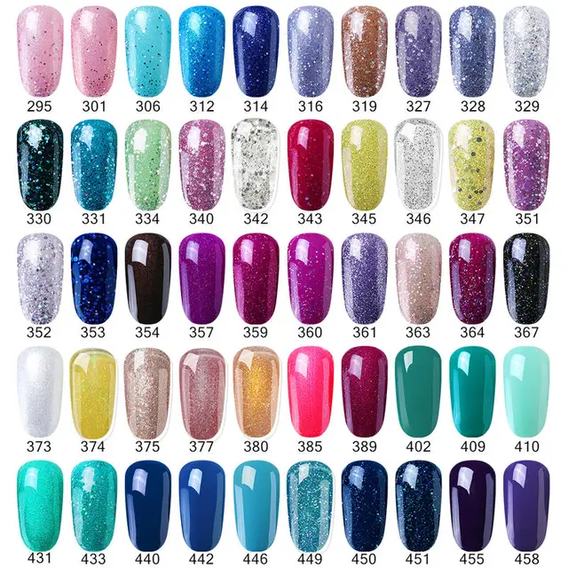 Elite99 15ml UV Gel Nagellack Glitter Soak Off Gel Polish Nail art Lack Lack Gellak Semi Permanent 298 farben Maniküre