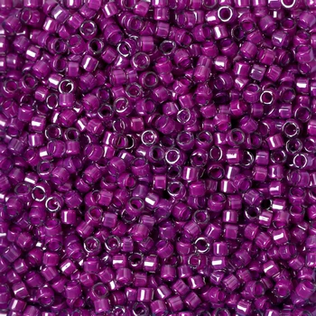 

FAIRYWOO 5 Grams/Bag Miyuki Delica Seedbead 11/0 Bling Bling Beads Purple Color Bead DB281 Women Pendant For Necklace & Bracelet