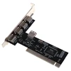 USB 2.0 4 Port 480Mbps High Speed VIA HUB PCI Controller Card Adapter PCI Cards for Vista Windows ME XP 2000 98 SE ► Photo 2/6